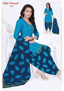 Siddhi Vinayak Pankhi 4 Cotton Printed Casual Wear Ready Made Regular Wear Dress Collection